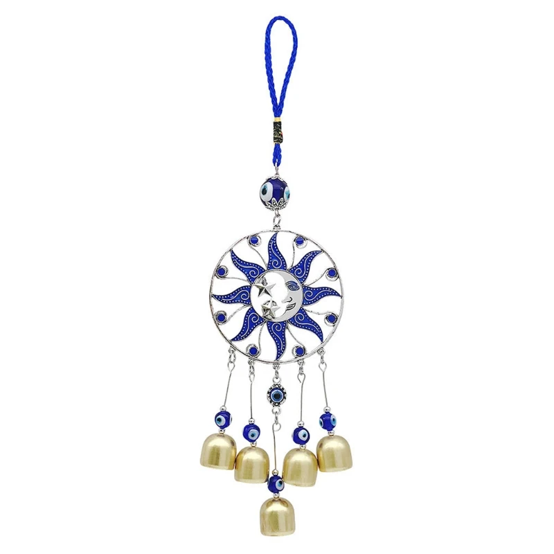 

Evil Eyes Windchime Wind Bells Handcraft Pendant Home Garden Hanging Decoration