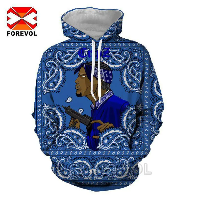 

hip hop harajuku blood gang 3d print hoodie rolling cool stones men women tops brand hoodies sweatshirt streetwear hoody clothes