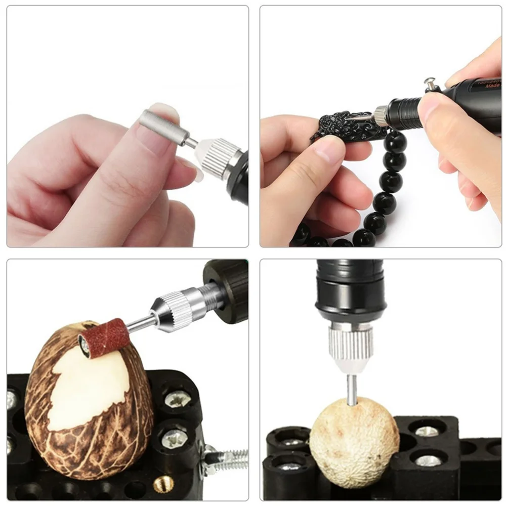 

1 Set Nail Polisher Mini Electric Nail File Professional Manicure Pedicure Kit Portable Nail Grinder Nail Art Tool UK Plug (Gold