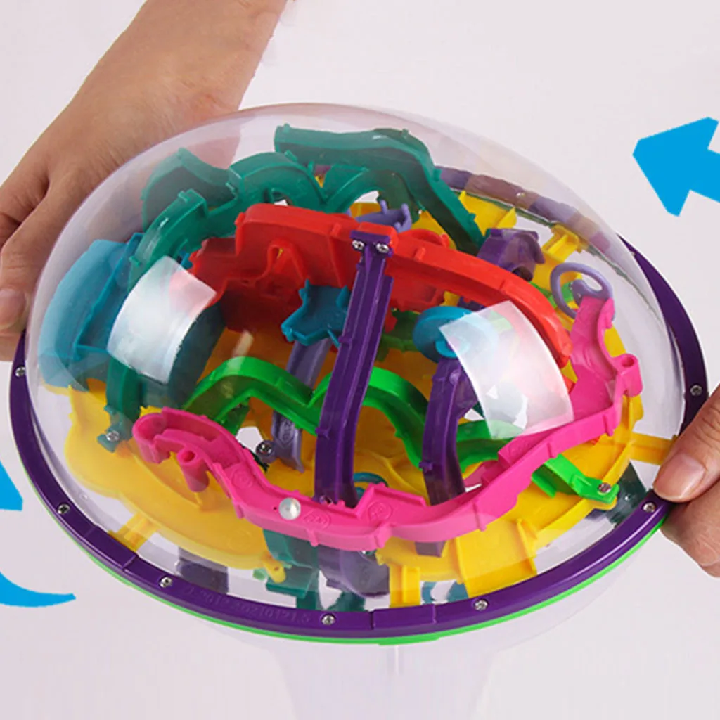 3D Puzzle Ball Interactive Maze Game with 299 Challenging Best Gift tricky toys joke gifts magic grow capsule | Игрушки и хобби