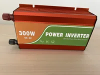 300w solar inverter 600W surge power pure sine wave inverter 12V to 220VAC LCD DISPLAY battery charge system kits