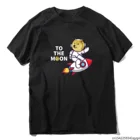 Футболка Dogecoin To The Moon, классная футболка Doge Coin, с криптовалютой, Мужская футболка, Забавные футболки унисекс с коротким рукавом