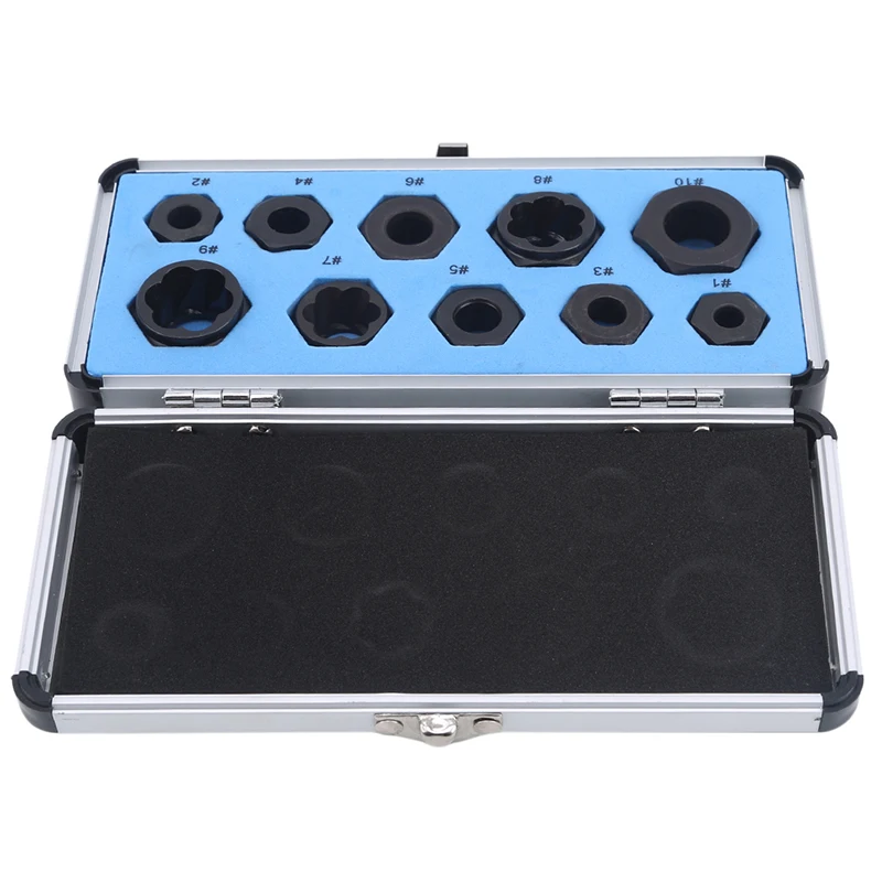 10 шт./компл. поврежденных болтов гаек винтов удаление экстрактор набор