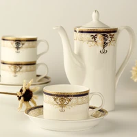 european wedding tea set 15 pieces coffee set english afternoon tea set bone ceramic black tea cup
