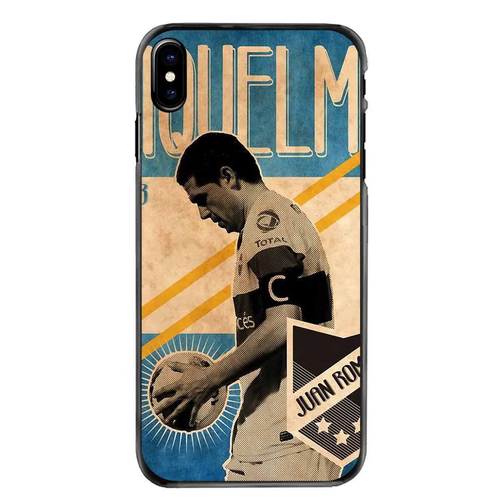 Case Cover For iPhone 4 4S 5 5S 5C SE 6 6S 7 8 Plus X XR XS Max iPod Touch Argentina boca juniors Club Football Stars Logo |