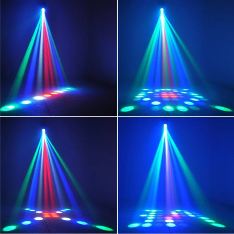 Музыкальный автоматический/активированный звуком 128 светодиодных огней двойной/одиночной головы воздушный корабль вспышка лазерного эффекта на сцене клуба, дискотеки, вечеринки диджея, бара, КТВ.