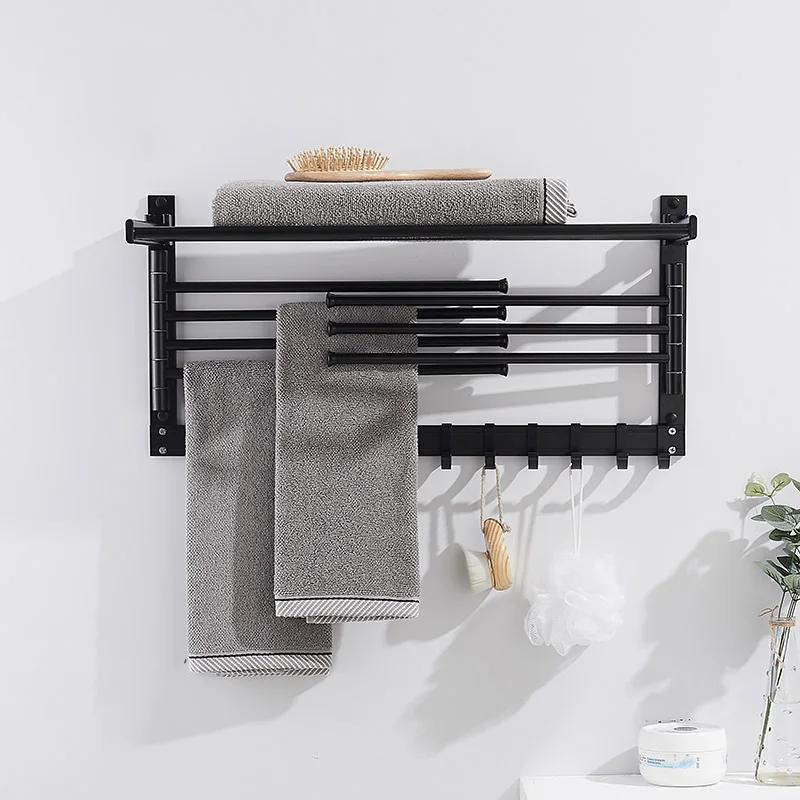 

Складная алюминиевая вешалка для полотенец Zeng Hunk