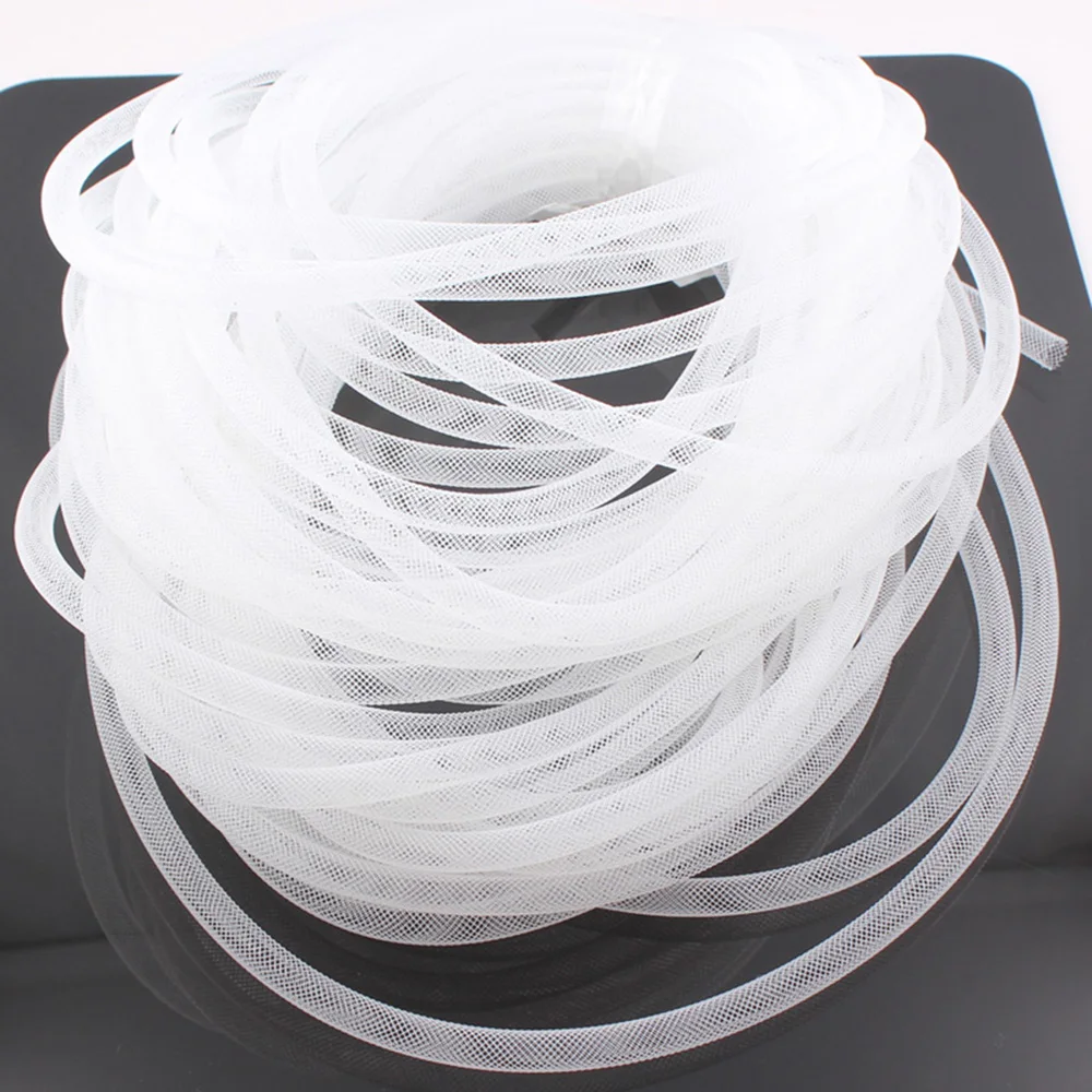 Сетчатый шнур для браслета диаметром 8 мм пластиковая трубка нить веревка сделай