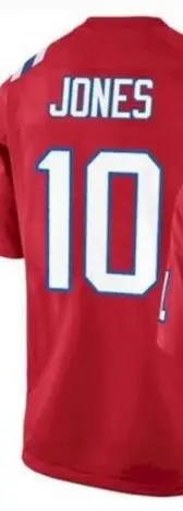 

Американская футболка с вышивкой Mac Jones, мужская, женская, детская, Молодежная, красная, патриотская, Футбольная Футболка