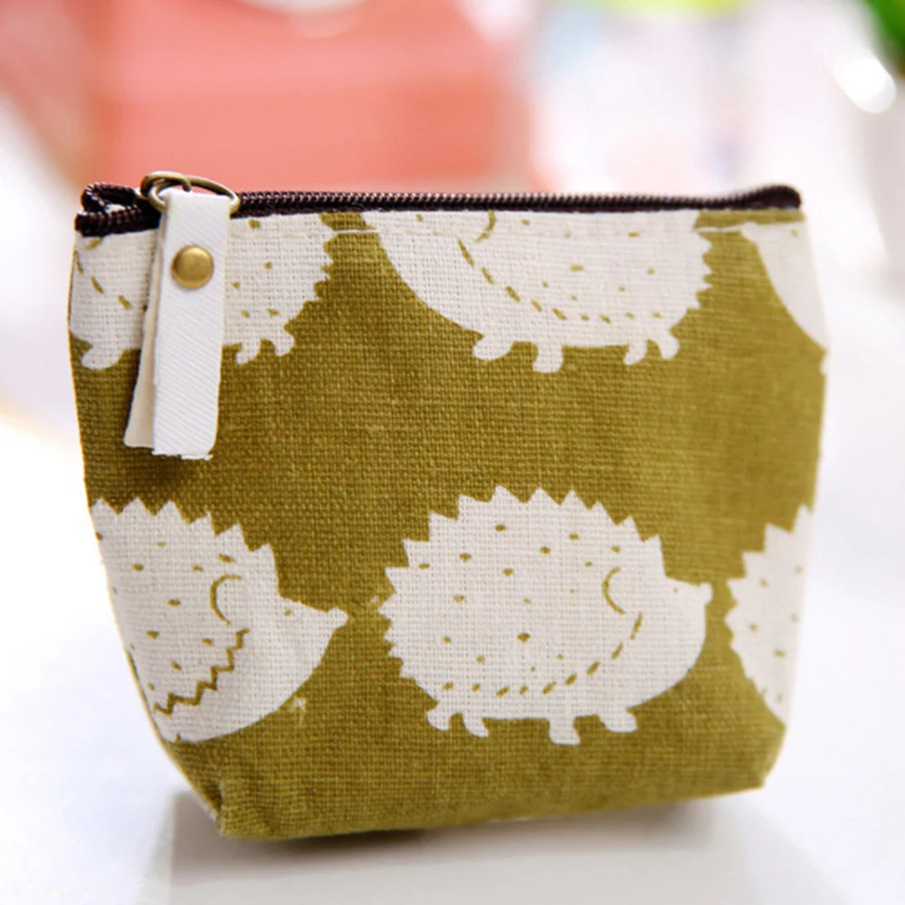 

4pcs Pencil Case Adorable Stationery Pencil Box Pen Bags School Office Supplies (Hedgehog + Trees + Whale + Polar Bear)