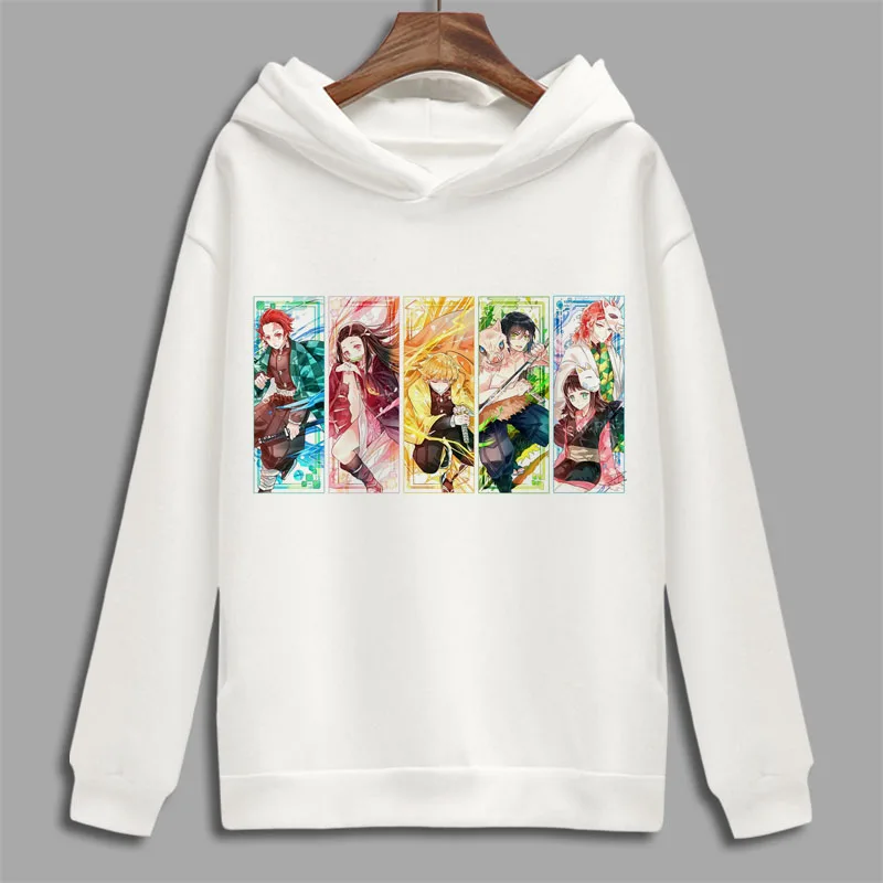 Демон убийца Cosplay худи Kimetsu без Yaiba камадо Tanjirou печать флисовая толстовка