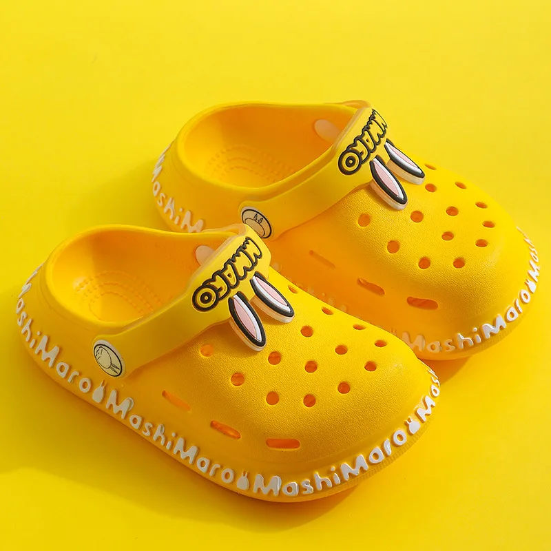 Melissa 2020 детские сандалии милые дышащие пляжные тапочки с кроличьей подошвой