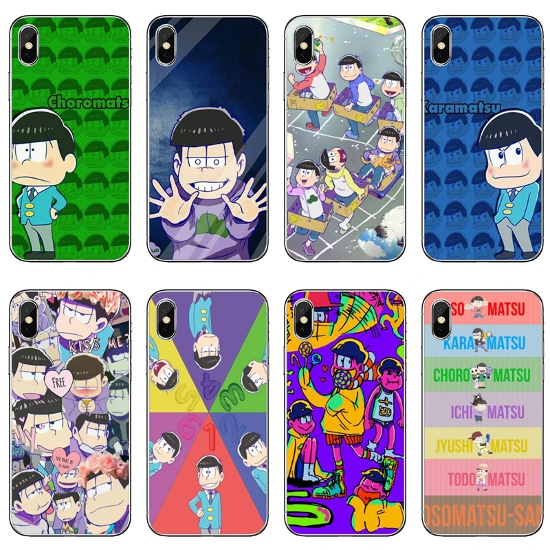 Аниме Osomatsu san силиконовый мягкий чехол для Samsung Galaxy S10 Lite S9 S8 S7 S6 edge Plus S5 S4 mini Note 9 8 5 4 |