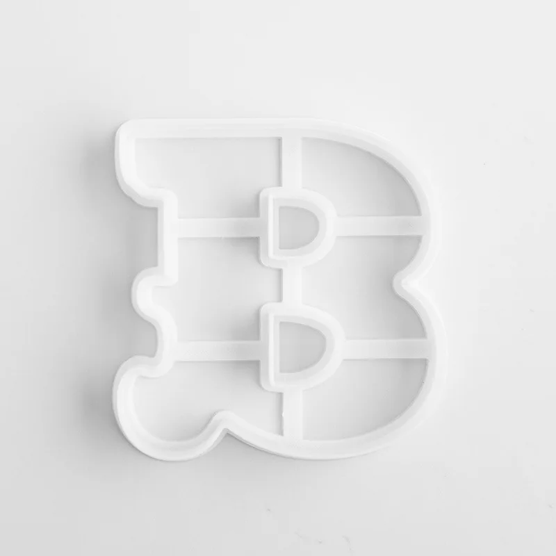 

DIY 26 Letter Alphabet A-Z Shape Fondant Cake Cookie Cutter Mold Sugar Biscuit Decorating Moulds Kitchen Baking Tools
