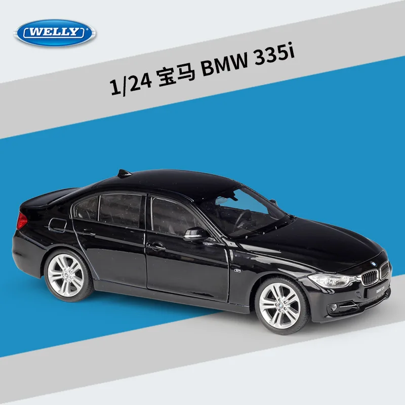 

WELLY 1/24 Car BMWs 335i Simulation Metal Diecast Model Cars Kids Toys Gifts