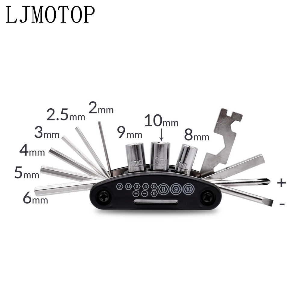 Hot MultiFunction Bike Motorcycle Mechanic Repair Tools Screwdriver Kits For Aprilia rs 125 rsv4 rs4 tuono v4 1100 Buell xb12 | Автомобили