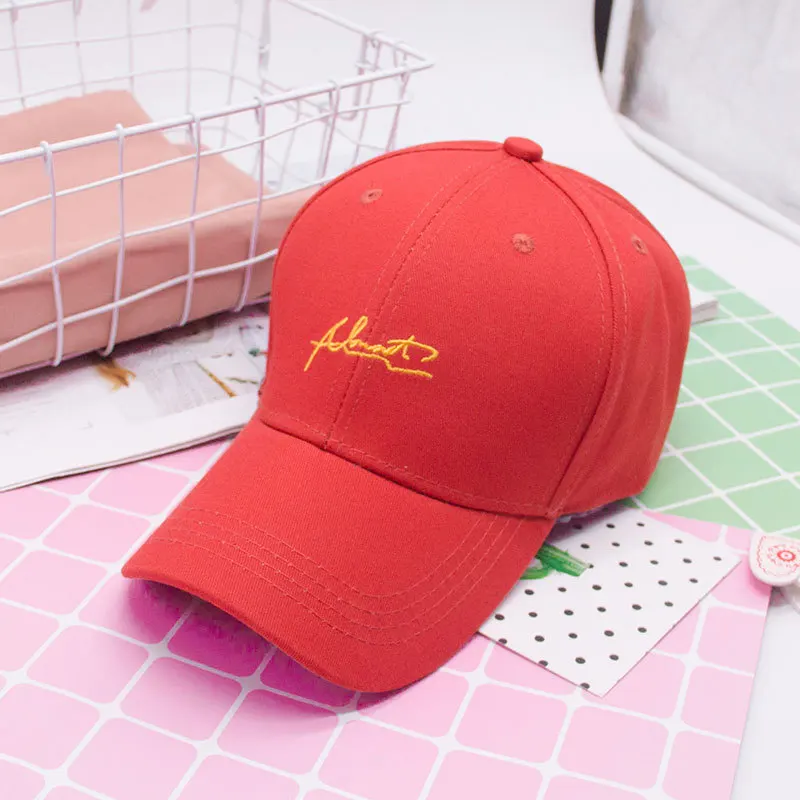 

Cricket-Cap Hat Student Lady Trendy Korean Style All-match Summer Lettered Baseball Cap Sun Protection Outdoor Casual Male Sun