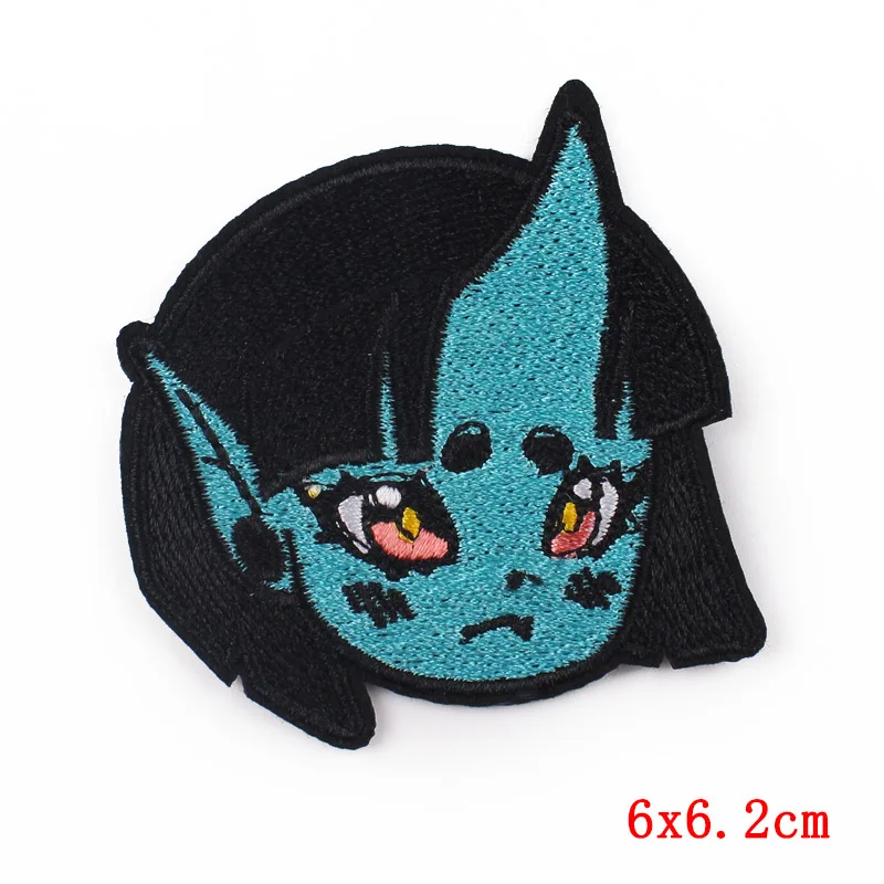 10 шт./компл. патч в стиле панк вышитые патчи для одежды термоклейкие нашивки