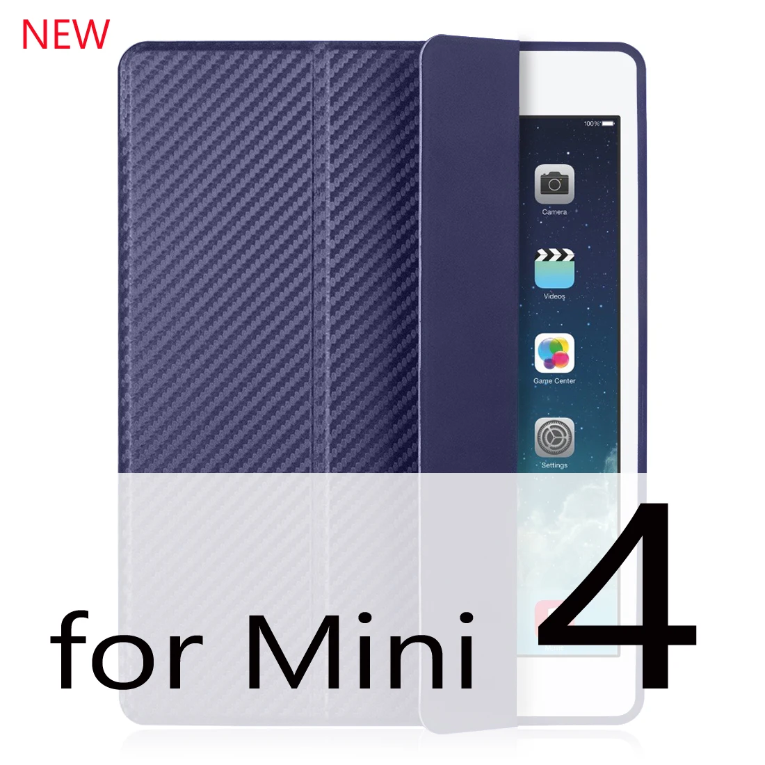 Cool Blue Mini 4 Чехол для iPad Mini 4 3 2 1 чехол из искусственной кожи Силиконовый мягкий чехол для iPad Mini 2 5 чехол Funda - Цвет: Cool Blue Mini 4