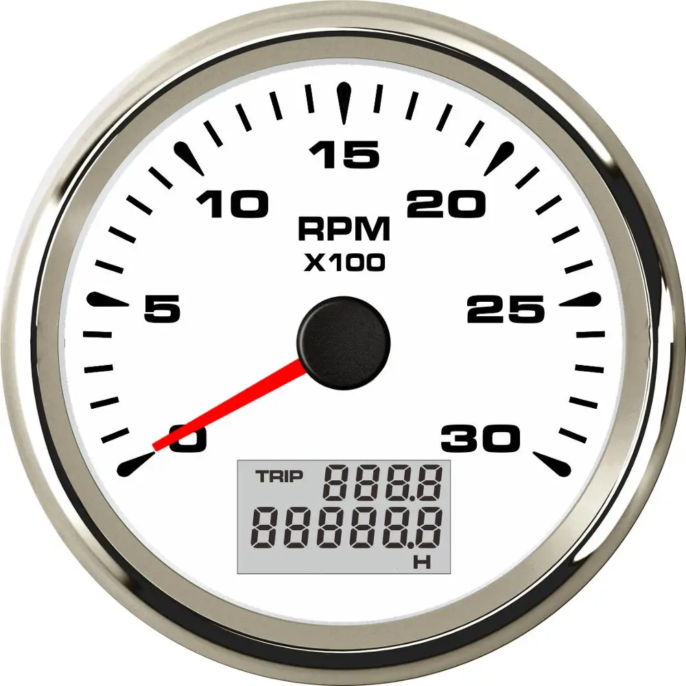 Новое поступление приборной панели Тахометр датчики 85 мм 0 3000 об/мин счетчик