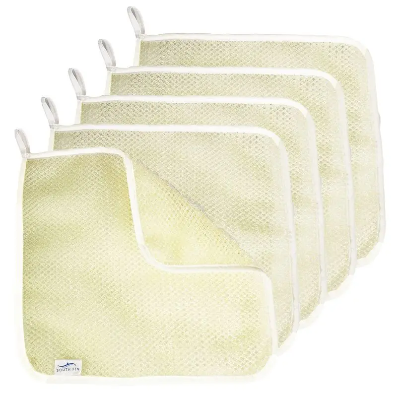 

5 шт./компл. прочная Ванна Полотенца устройство для удаления омертвевшей кожи Душ ткань отшелушивающая Мочалка для Чистка для лица и тела чи...