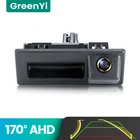 GreenYi 170  AHD 720P траектория Автомобильная камера заднего вида для Audi A4 VW Touran Tiguan Tournamen Skoda Speed Octavia