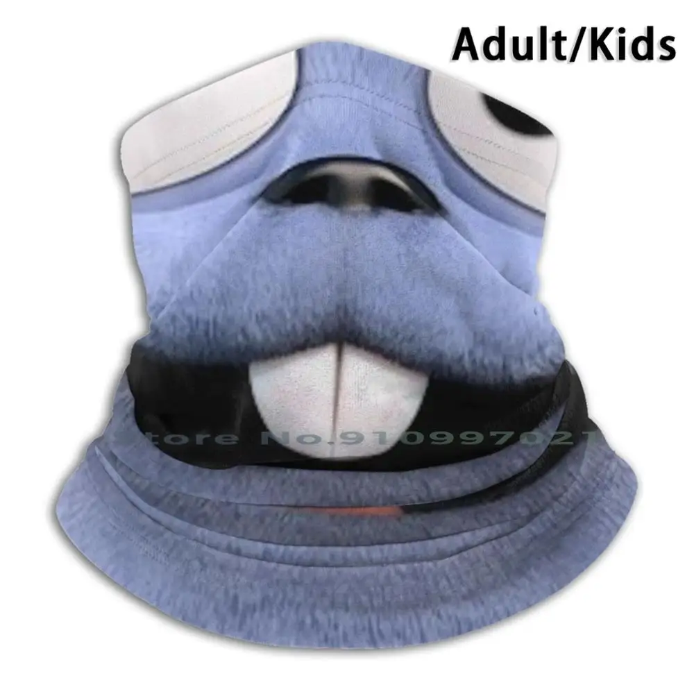 Леминг! Non-одноразовая маска для лица Pm2.5 фильтры детей и взрослых Lemmings Grizzy