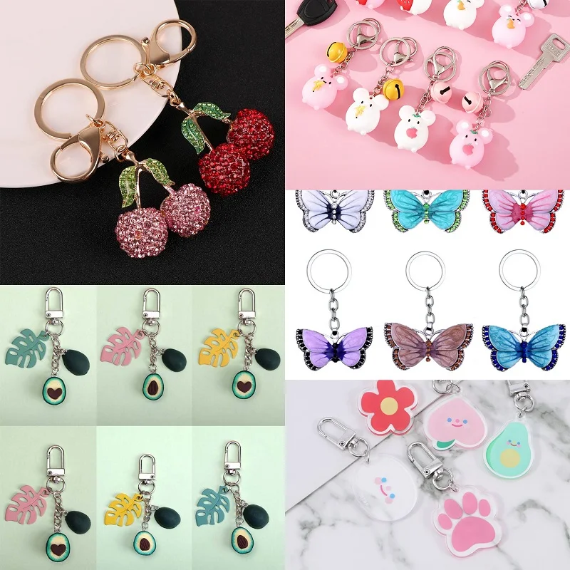 1 шт. брелок в виде вишни|Брелоки| |