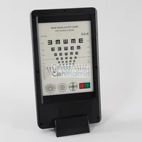 rechargeable 30cm near vision tester cp30 with ruler e and letter chart near vision cp30 ac adapter included ship from poland