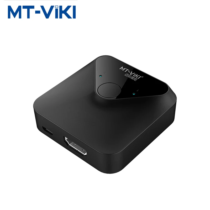 MT-VIKI HDMI-compatible Switch For Computer Projector/PS4/set-top box device audio video synchronization 2 in 1 out 1 in 2 out