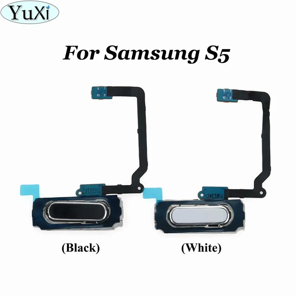 YuXi датчик отпечатков пальцев для Samsung Galaxy S5 I9600 G900i G900F G900A G900H T Главная Кнопка меню