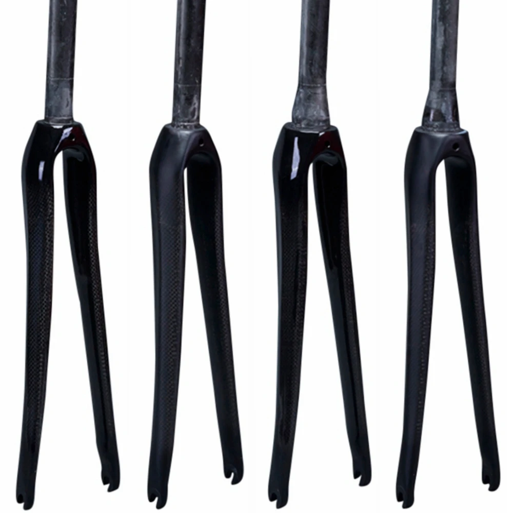 Полностью углеродная вилка для шоссейного велосипеда передняя части 700c 3K