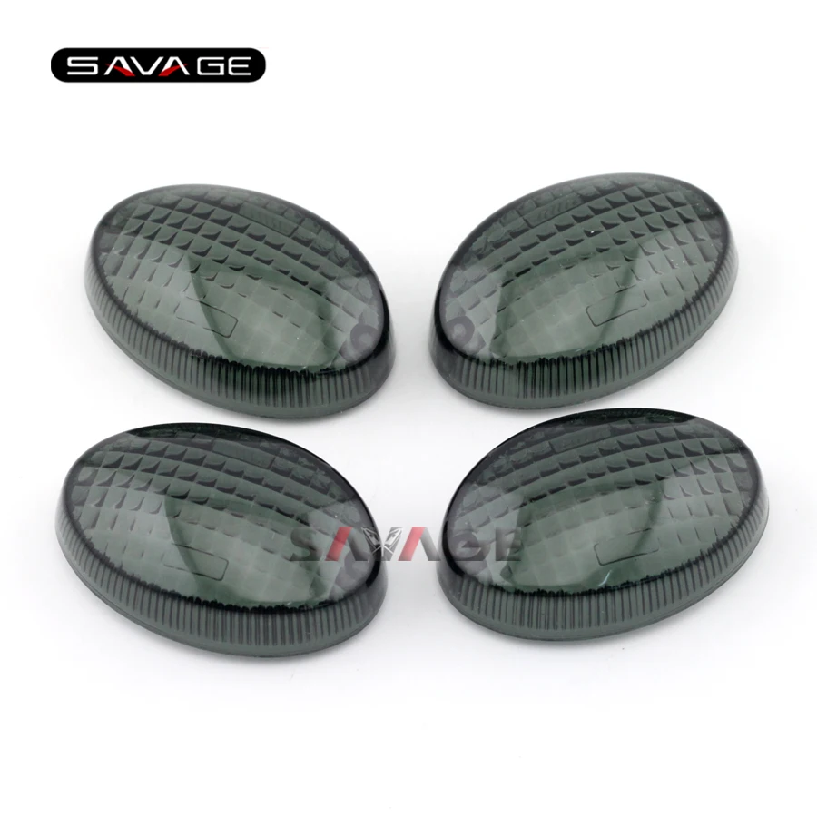 4 шт. поворота светильник объектив для KAWASAKI EX250R ниндзя 250R KLX250S KLX250SF Vulcan S 650 D TRACKER X 250