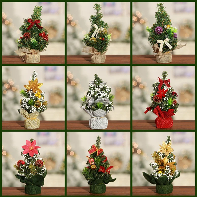 

Christmas Decorations Home Party Wedding Hotel Crafts Decoration Mascot Mini Christmas Tree Christmas Decoration Ornaments