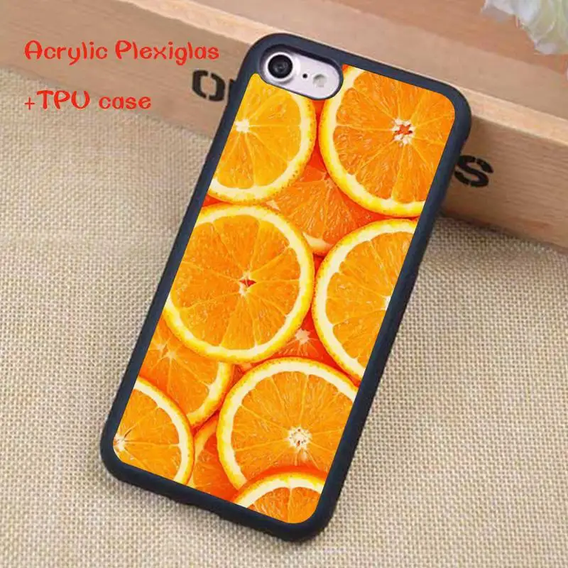 

Cartoon Fruits Phone Case For iphone 12 pro max case 11 Pro MAX X XR XS SE 2020 6S 7 8 Plus Acrylic Plexiglass TPU