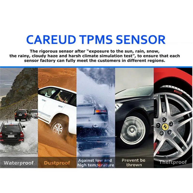 Универсальный TPMS беспроводной автомобильных шин давление мониторинга системы