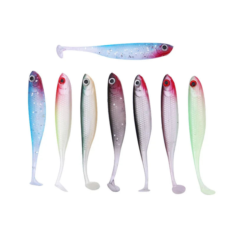 5 шт./Лот мягкая резиновая приманка искусственная карпа Аксессуары для