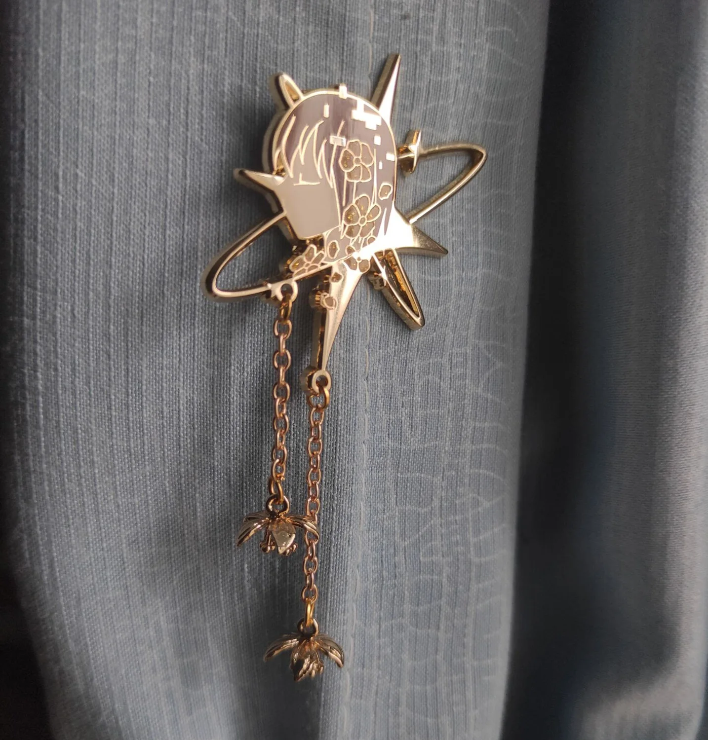 Аниме Undertale Frisk Косплей металлический значок брошь булавки аниме одежда сумка