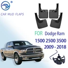 4 шт., брызговики-щитки для Dodge Ram 1500 2500 3500 2009-2018