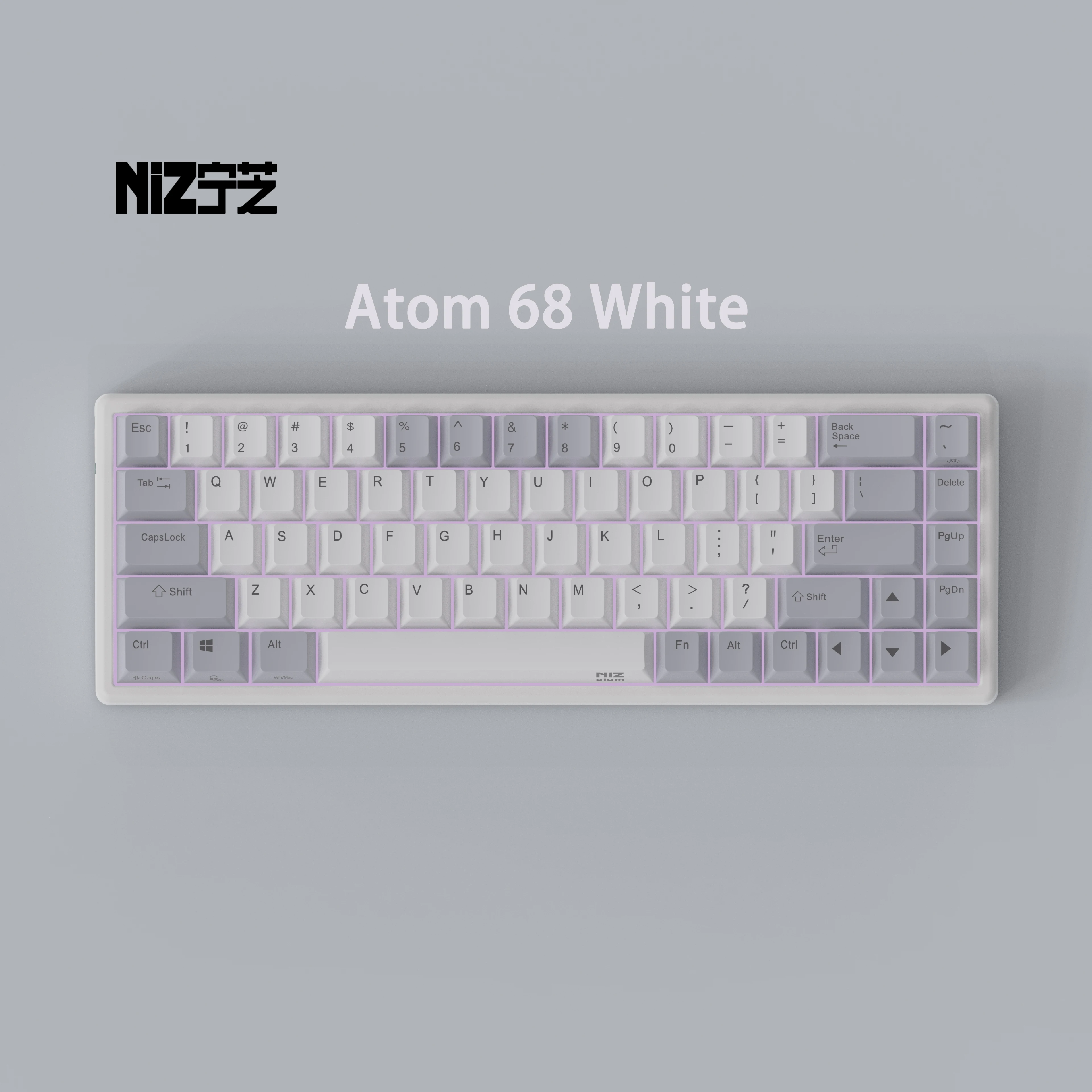 Atom68 elektrostatik kapasite NIZ klavye USB Bluetooth RGB çok fonksiyonlu programcı klavye PBT Keycaps 2021 yeni anahtarlar