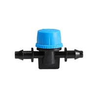 water hose switch pipe water flow valve for 47mm hose home garden micro irrigation watering system fittings 5pcs pack it256