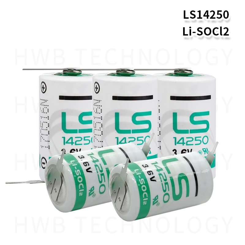 20 шт./лот оригинальный новый для SAFT LS 14250 LS14250 1/2 AA 1/2AA 3 6 В 1250 мАч ПЛК литиевая