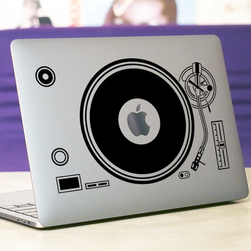 DJ колодезный смеситель для ноутбука Наклейка на MacBook Pro Air retina 11 12 13 15 дюймов винил Mac поверхность книга кожи ноутбука Наклейка