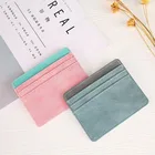 1 шт. Pu кожи кредитница для ID карт, держатель Карамельный цвет банка коробка для кредитных карт мульти слот тонким бумажником для карт Чехол кошелек для мужчин и женщин, деловой для карт из искусственной кожи