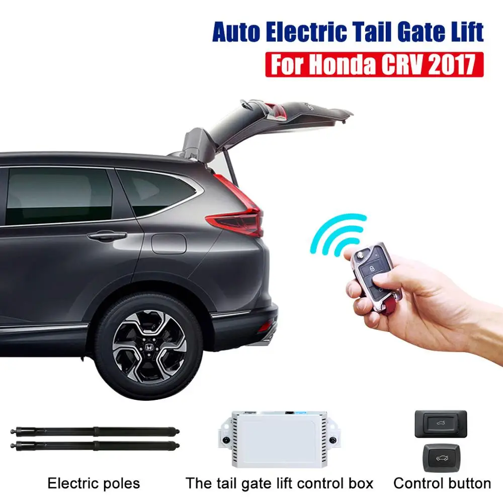 Купи Auto Electric Tail Gate Lift for Honda CRV 2017 model free shipping Electric Suction Lock Door за 24,288 рублей в магазине AliExpress