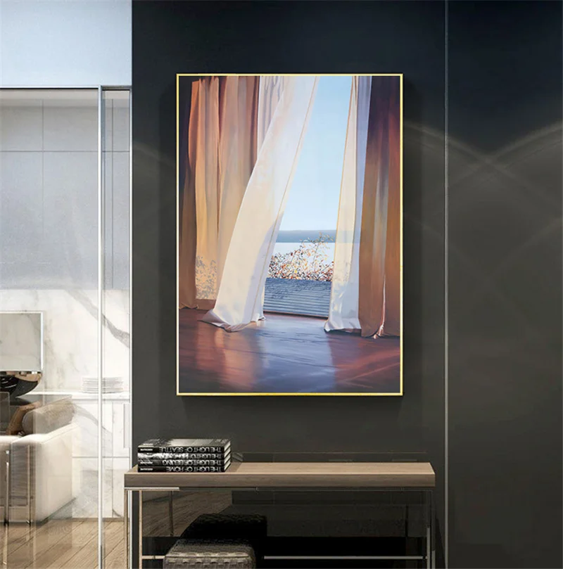 

Nordic Wall Posters and Prints Pictures for Living Room Home Decor Aesthetic Modern Art Landscape Decorative Paintings Wall Art