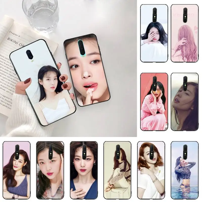 HPCHCJHM в стиле корейских звезд Sulli Custom Soft чехол для телефона Oppo A5 A9 2020 Reno2 z Renoace 3pro