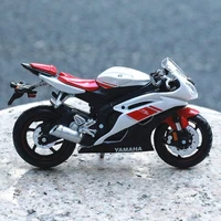 maisto 118 yamaha yzf r6 motogp motorcycle model souvenir toy collectible mini moto die cast