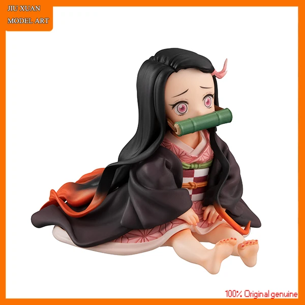 

100% оригинал: аниме рассекающий демонов камадо незуко модель ладони фигура аниме искусственная коллекция кукла подарок