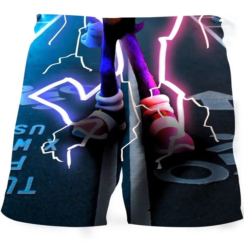 

Shorts for girls Summer Shorts sonic short Cartoon shorts Casual Pants Comfortable Beach Loose Shorts 3D Printed Kids Clothes